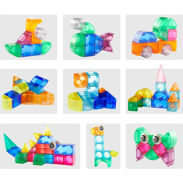 Magnetische Bausteine 3D - 46 Teile - tablude.com
