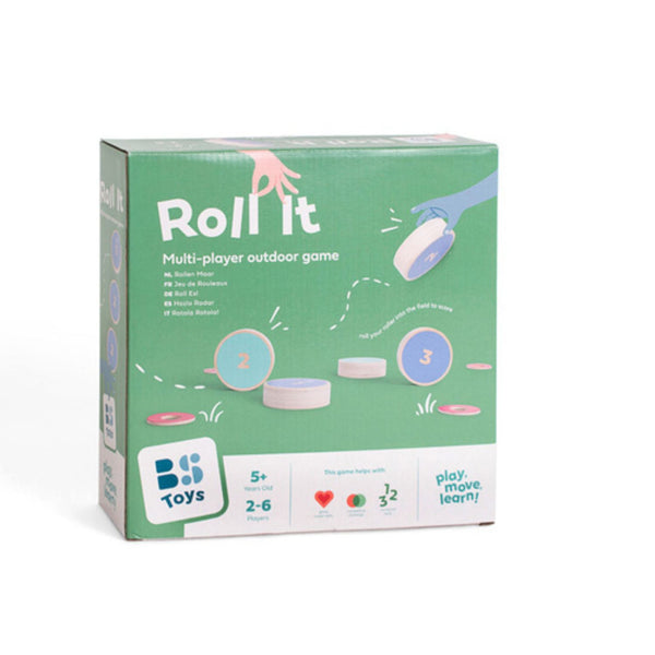Holzgeschicklichkeitsspiel – Roll die Scheiben - tablude.com