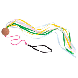 Kork-POI mit Bändern – Jonglierball - tablude.com