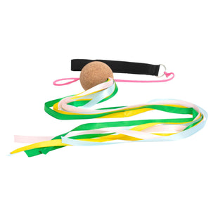 Kork-POI mit Bändern – Jonglierball - tablude.com