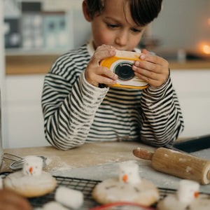 Wasserdichte Kinderkamera – Gelb - tablude.com