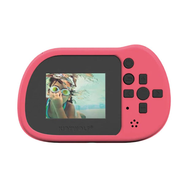 Wasserdichte Kinderkamera – Rosa - tablude.com