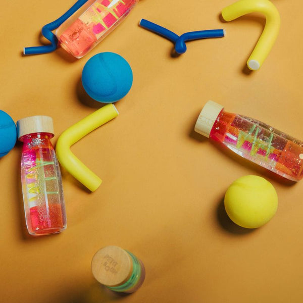 Zweiphasen-Sinnesflasche MOVE SPIRALA – Rosa - tablude.com
