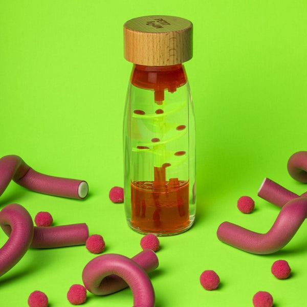 Zweiphasen-Sinnesflasche MOVE SPIRALA – Rosa - tablude.com