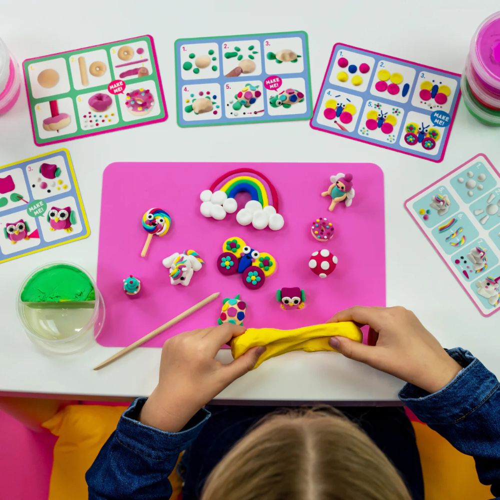 Knete - Knete&Spiel Regenbogenfeen - tablude.com