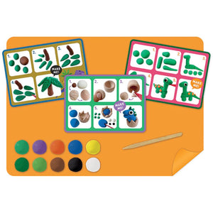 Knete - Knete&Spiel Dinosaurier - tablude.com