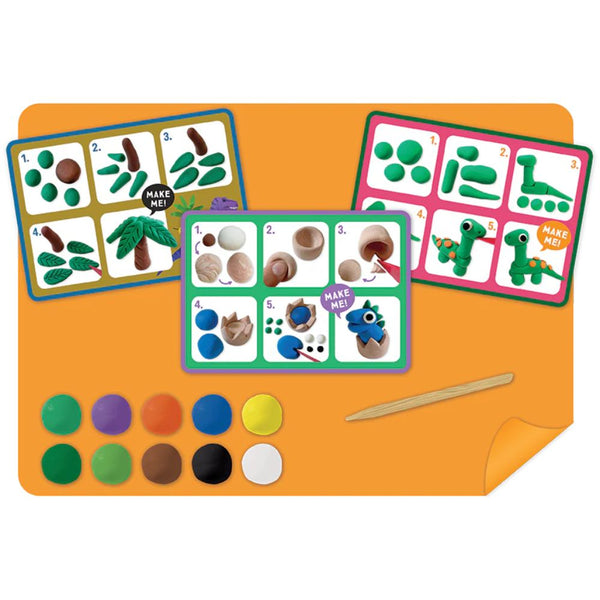 Knete - Knete&Spiel Dinosaurier - tablude.com