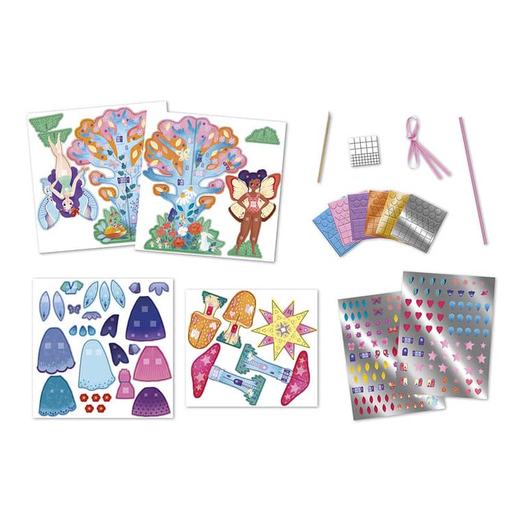 Kreativ-Multiset mit 11 Dekorationen – Magic Fairies 5+