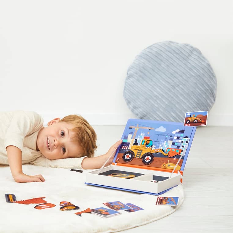 Magnetisches Puzzle Magnetibook – Baustelle