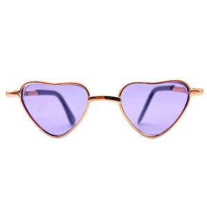 Herzförmige Brille für Alpakas – Violet - tablude.com