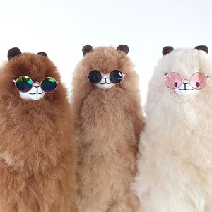 Brille für Alpakas – Flower Power - tablude.com