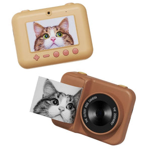 Digitalkamera mit Drucker für Kinder Zoo Print – Fuchs - tablude.com