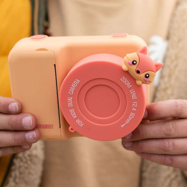 Digitalkamera mit Drucker für Kinder Zoo Print – Fuchs - tablude.com