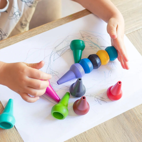 Modulare Buntstifte – Retro-Regenbogen - tablude.com