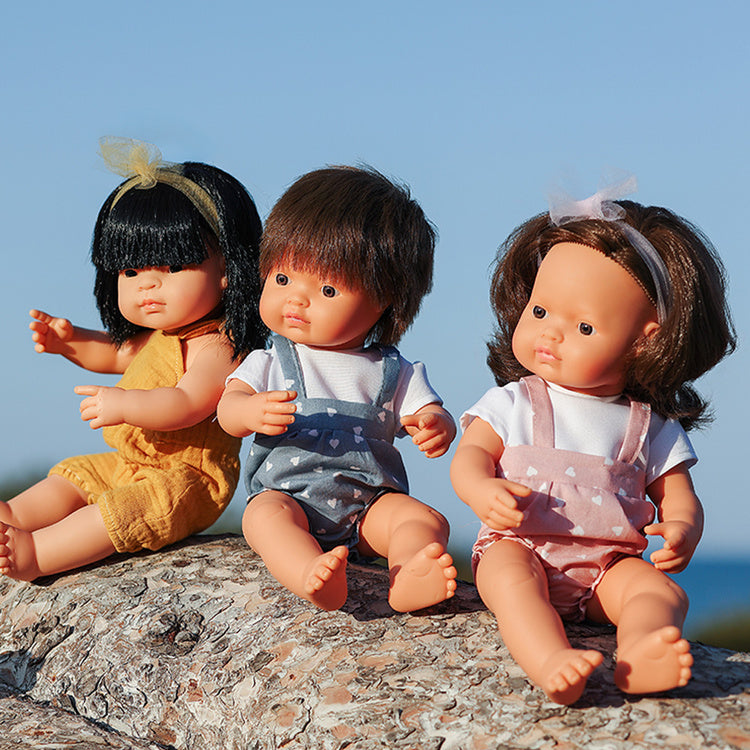 Puppe Mädchen My Friends & Me – Europäerin Braunhaarig 38 cm
