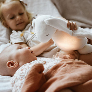 Summendes Kaninchen mit Lampe Basic 2.0 – Powder