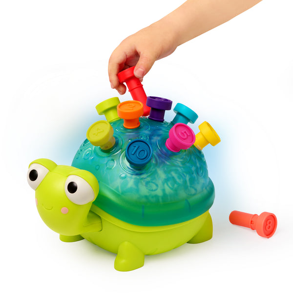 Interaktive Lernschildkröte - zum Zählen und Farben lernen - Teaching Turtle Green