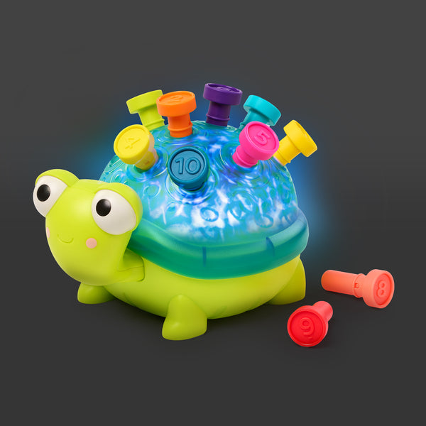 Interaktive Lernschildkröte - zum Zählen und Farben lernen - Teaching Turtle Green