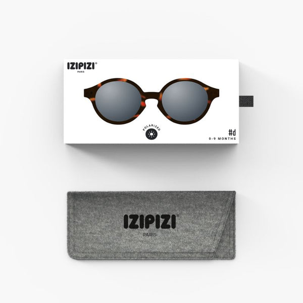 Sonnenbrille mit Polarisation Baby D 0-9 Monate - Schildpatt