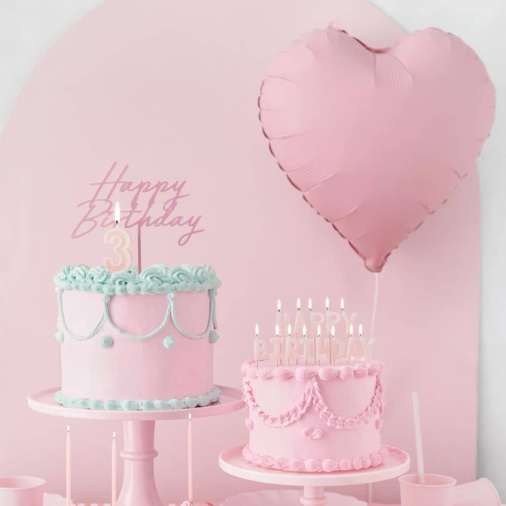 Folienballon – Rosa Herz 48 cm