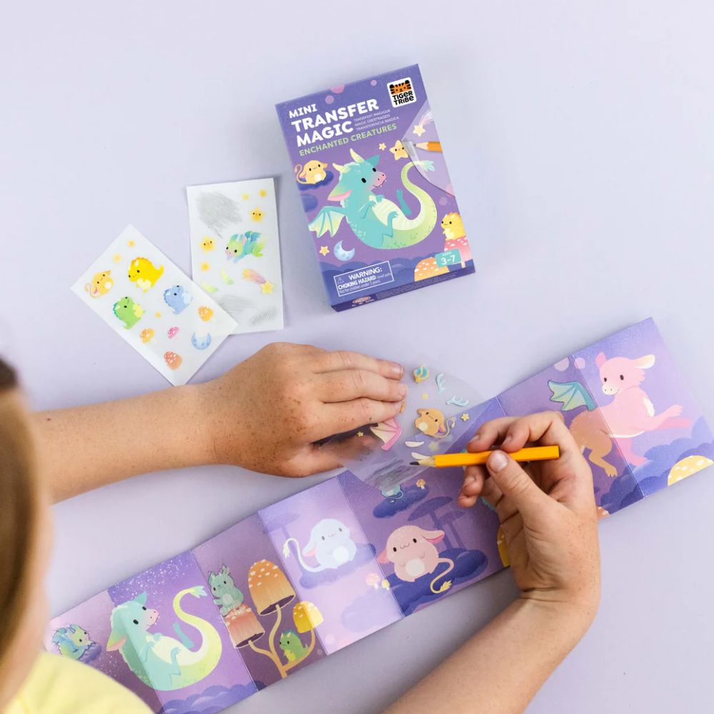 Kreatives Abziehbild-Set - Enchanted Creatures