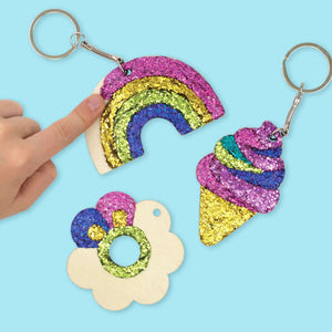 Creative Kit - Glitter-Schlüsselanhänger