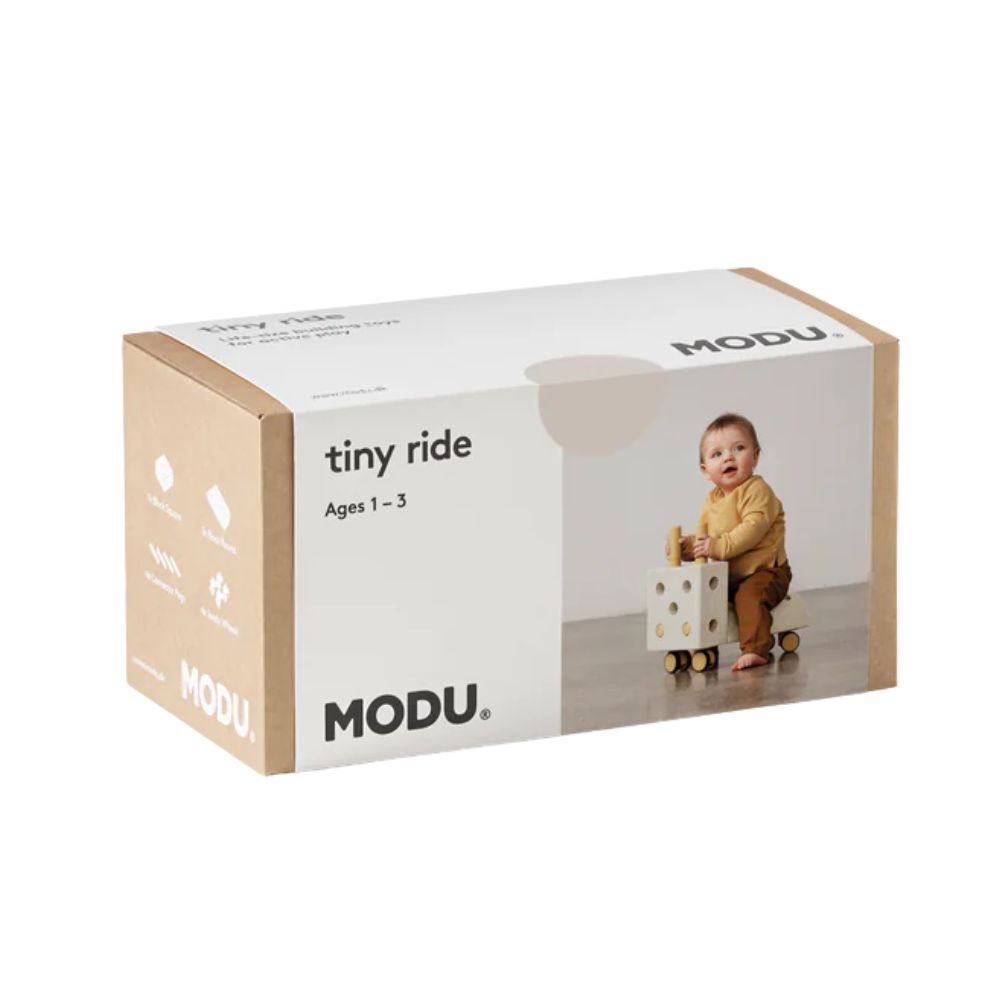 Kreative Bausteine zur Förderung der Grobmotorik Tiny Ride – sandgrau