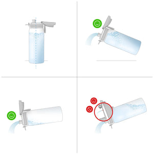 Trinkflasche für Kinder 500ml - NFL Patch Logos