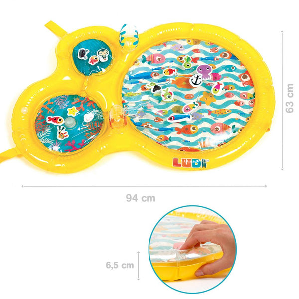 Baby-Wassermatte - Gelb