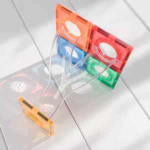 Klocki magnetyczne kulodrom Connetix - Rainbow Super Ball Run Pack 134 el.