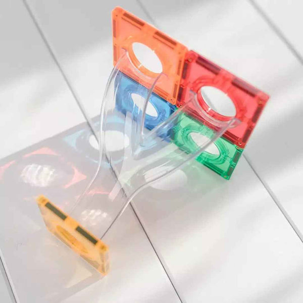 Klocki magnetyczne kulodrom Connetix - Rainbow Super Ball Run Pack 134 el.