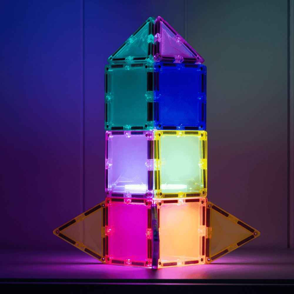 Klocki magnetyczne Connetix - Light Star Pack 28 el.