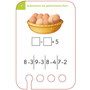 Lochkasten Kartenset – Zählübungen 6 Jahre+