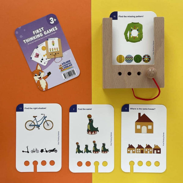 Lochkasten Starter-Set – Erste Logikspiele 3 Jahre+