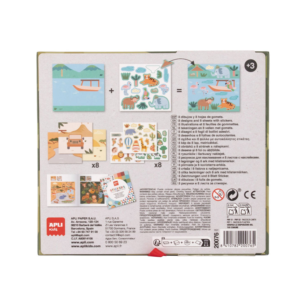Stickerset – Safari