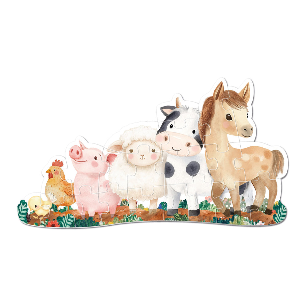 Progressive Puzzle My First – Bauernhof 2+