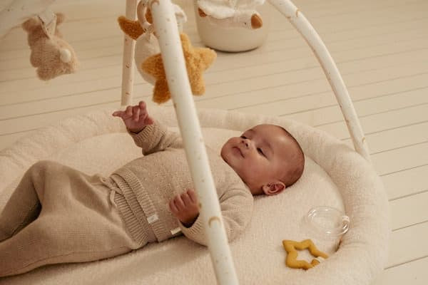 Aktivierungsmatte mit Bügel – Newborn Naturals