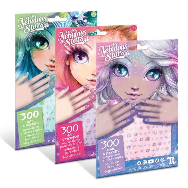 Nagelsticker für Kinder, 300 Stück – Estrelia