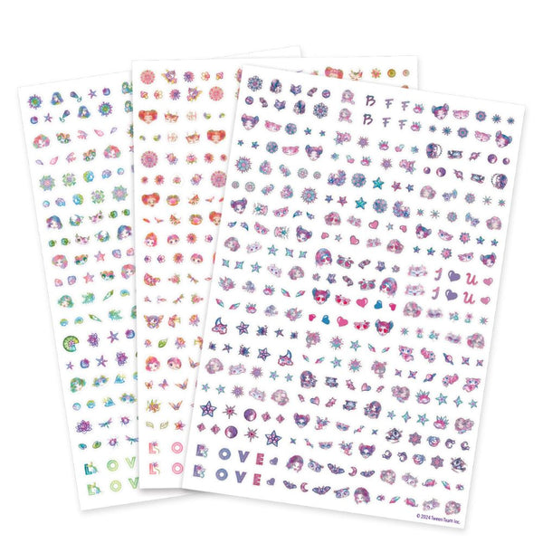 Nagelsticker für Kinder, 300 Stück – Marinia