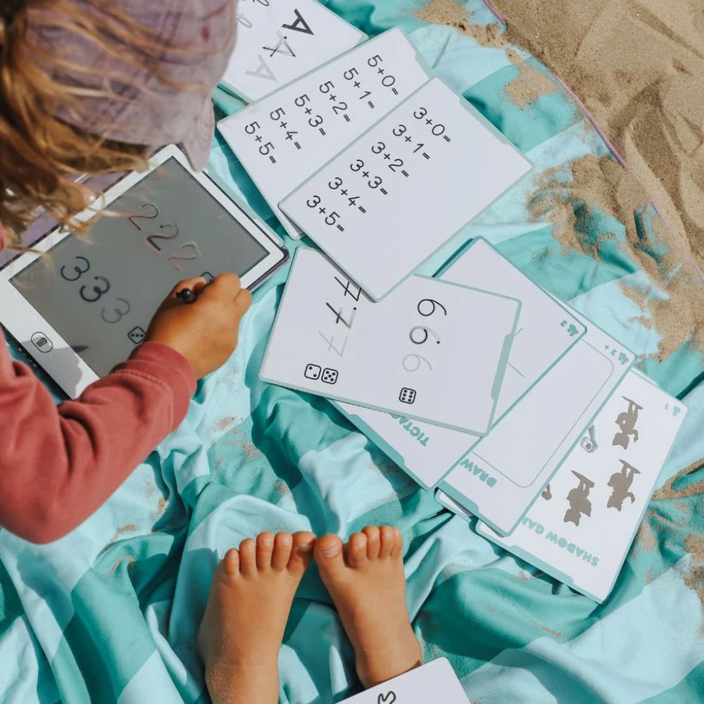 Ersatzkarten für das Kidydraw Mini-Tablet – Spiele und Bildung, 60 Stück