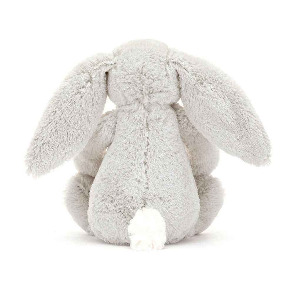 Pluszowy królik z kwiecistymi uszami Bloom Jellycat - srebrny 18 cm