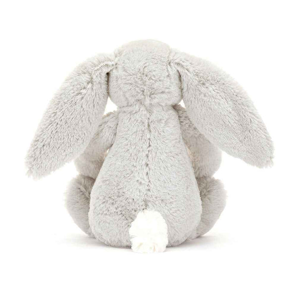 Pluszowy królik z kwiecistymi uszami Bloom Jellycat - srebrny 18 cm