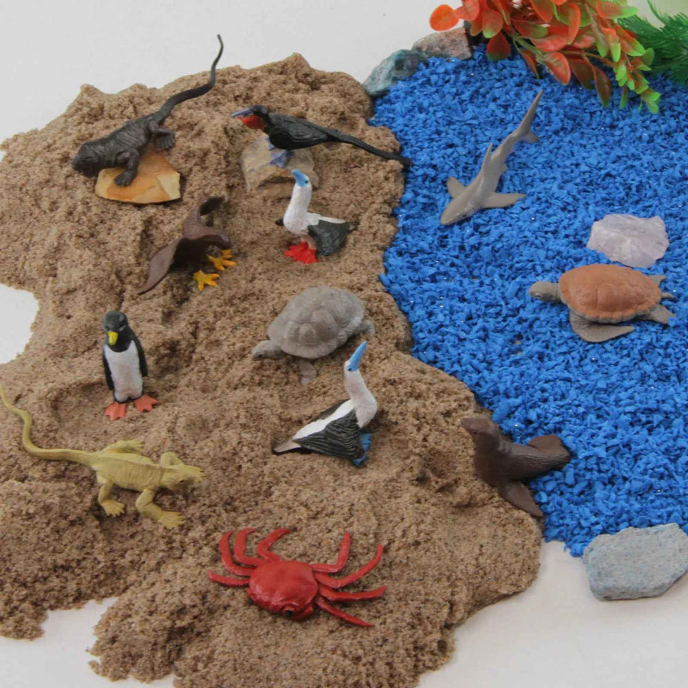 Zestaw Figurek w Tubie TOOB Safari Ltd. - Zwierzęta z Wysp Galapagos