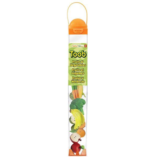 Zestaw Figurek w Tubie TOOB Safari Ltd. - Owoce i Warzywa