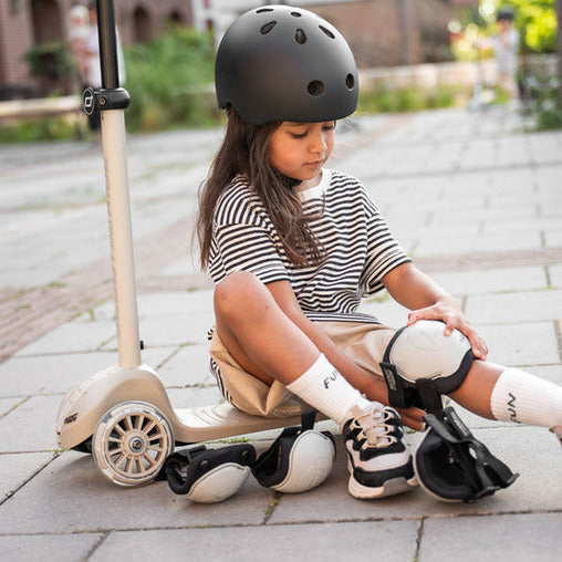 Dreirad-Kinderroller- Highwaykick 3S, Ash