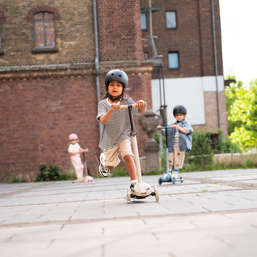 Dreirad-Kinderroller- Highwaykick 3S, Rose