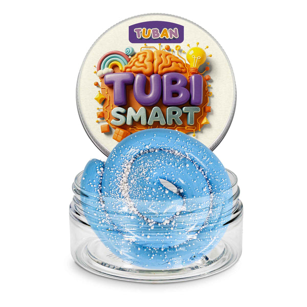 TUBI SMART Plastilin – Blue Sky 50 g – Kreative Knetmasse