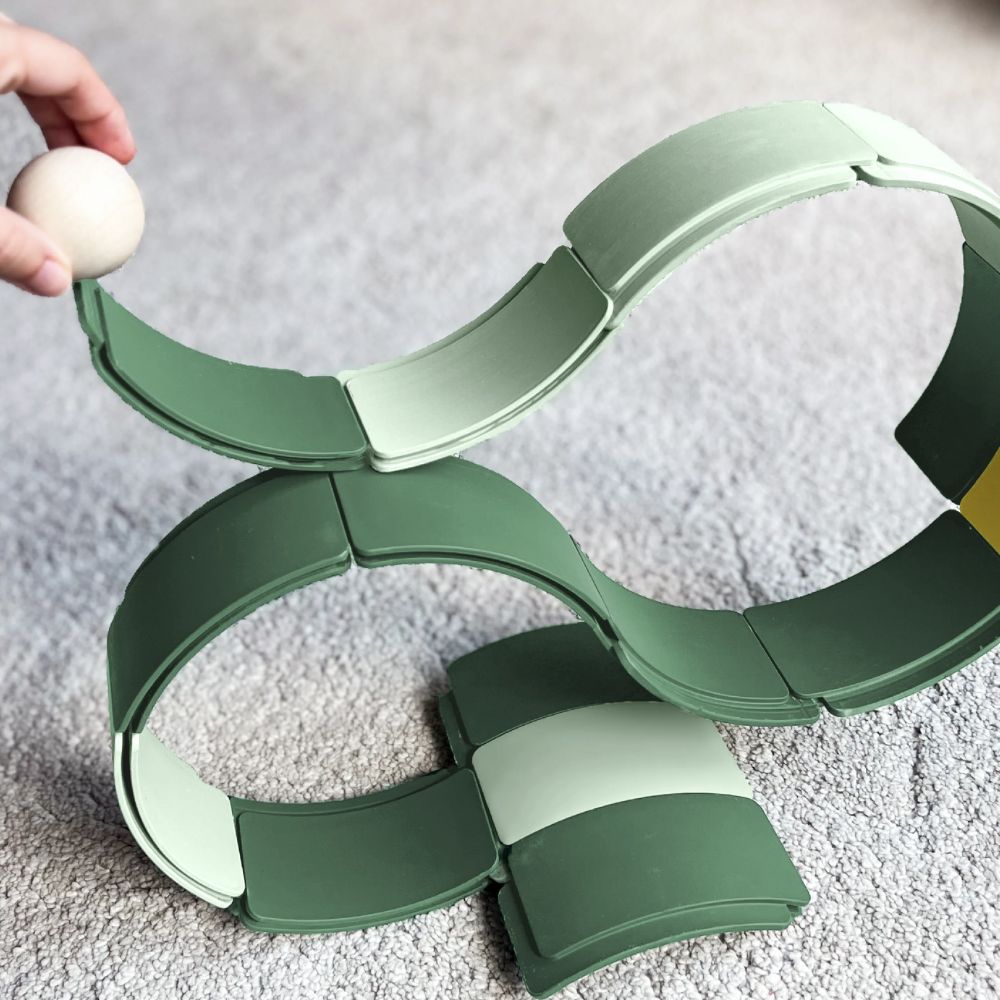 Baukastenset Builder Set – Bögen, 54 Teile