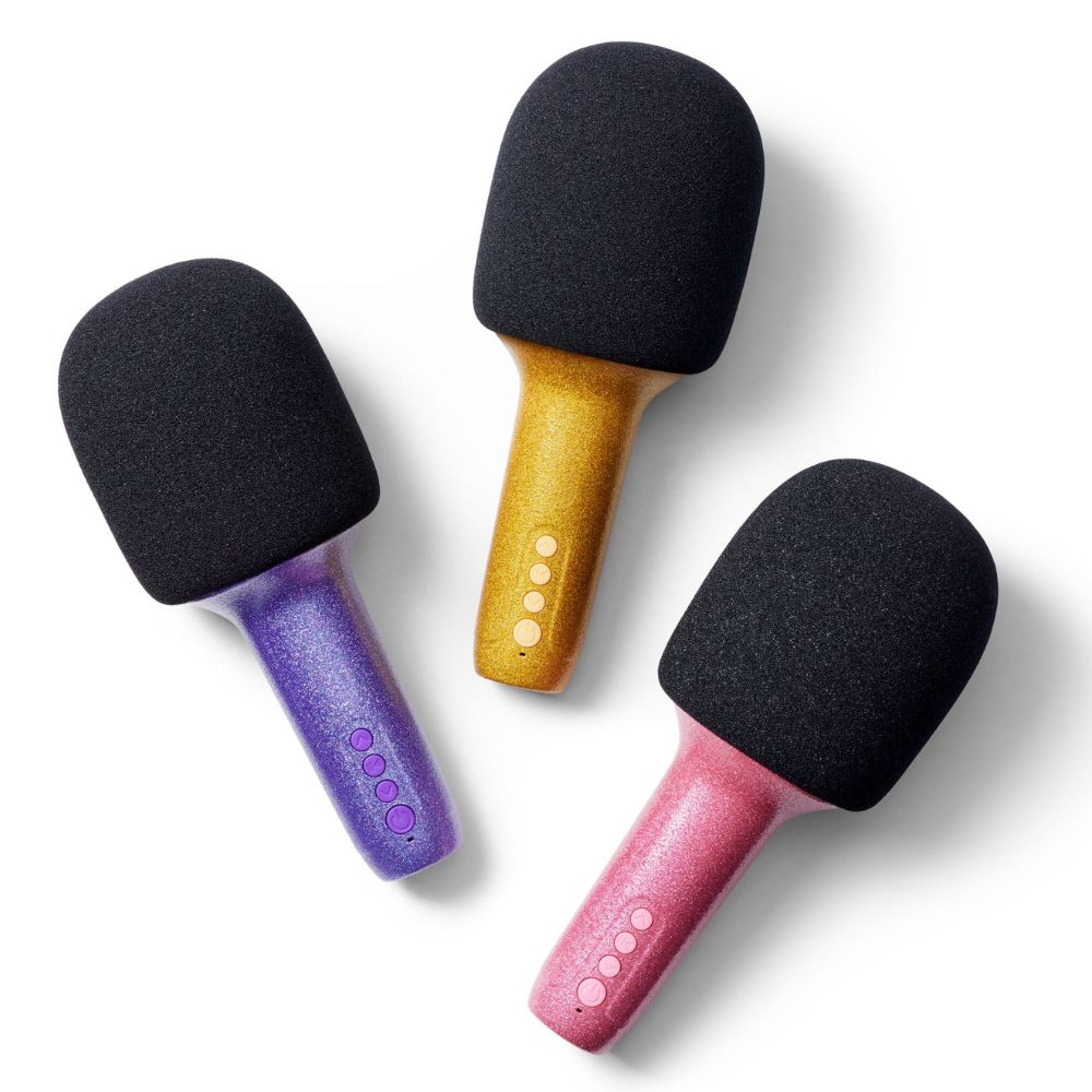 Glitter Groove Karaoke Microphone - Purple