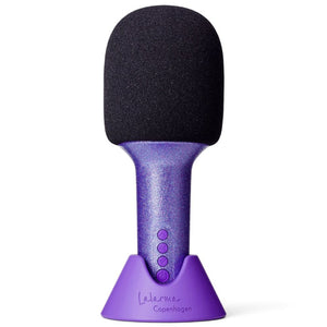 Glitter Groove Karaoke Microphone - Purple